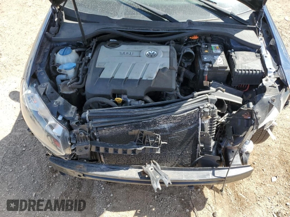 2014 Volkswagen Jetta TDI w/Sunroof & Nav with VIN 3VWPL7AJ7EM618309, listed as a Copart auction lot 52991515 with 116,722 mi miles and Salvage title. Bid and sale history available at DreamBid. Image 11.