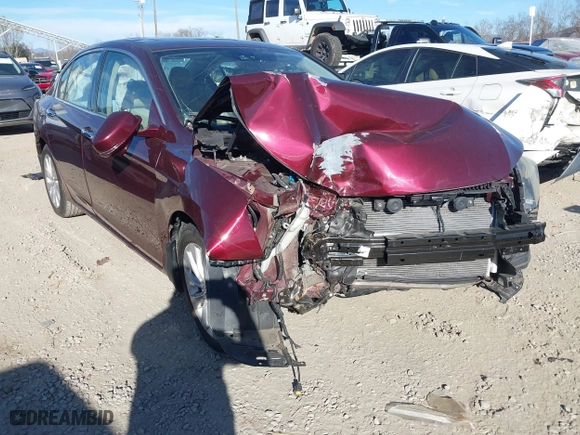 2015 Honda Accord Sedan EX-L with VIN 1HGCR3F84FA005420, listed as a IAAI auction lot 40849736 with 93,740 mi miles. Bid and sale history available at carsss.com. Image 6.