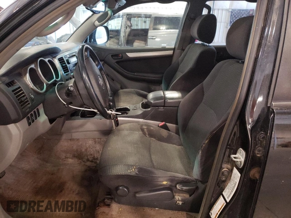 2005 Toyota 4Runner SR5 with VIN JTEBT14R750046832, listed as a Copart auction lot 54972485 with 400,650 mi miles and Clean Title. Bid and sale history available at DreamBid. Image 7.