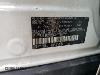 2021 Toyota RAV4 XLE with VIN 2T3P1RFV6MW228427, listed as a Copart auction lot 55323325 with 54,002 mi miles and Salvage title. Bid and sale history available at DreamBid. Image 12.