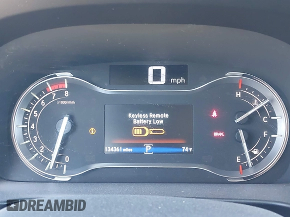 2016 Honda Pilot EX-L with VIN 5FNYF6H55GB078192, listed as a IAAI auction lot 42190161 with 134,361 mi miles and . Bid and sale history available at DreamBid. Image 7.