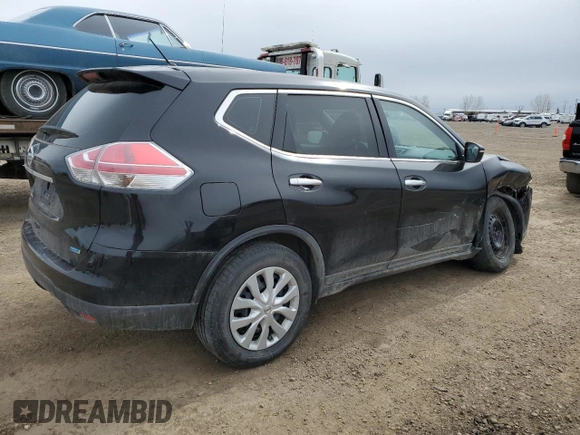 2014 Nissan Rogue SV with VIN 5N1AT2MT8EC779998, listed as a Copart auction lot 53601635 with 236,516 mi miles and Salvage Title. Bid and sale history available at carsss.com. Image 3.