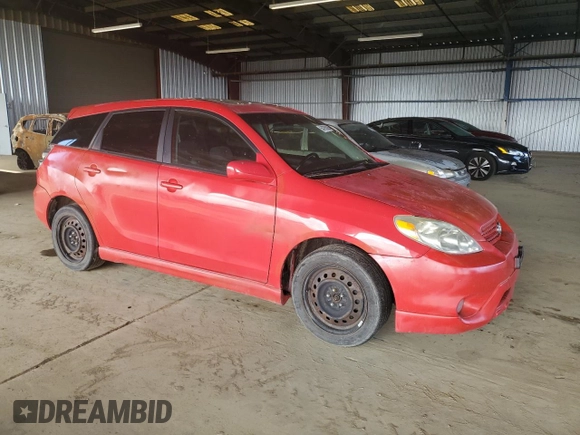 2006 Toyota Matrix STD with VIN 2T1KR32E36C565981, listed as a Copart auction lot 54785025 with 235,484 mi miles and Clean Title. Bid and sale history available at carsss.com. Image 4.