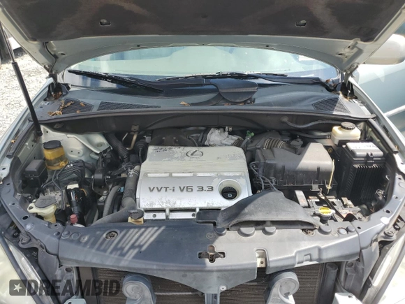 2005 Lexus RX 330 with VIN 2T2GA31U65C029039, listed as a Copart auction lot 62550635 with 201,278 mi miles and Salvage title. Bid and sale history available at DreamBid. Image 11.