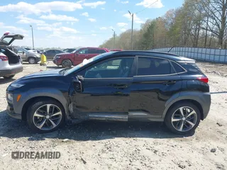 2018 Hyundai Kona Ultimate with VIN KM8K53A58JU123279, listed as a IAAI auction lot 41898010 with 60,002 mi miles. Bid and sale history available at carsss.com. Image 14.