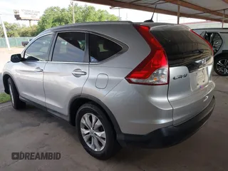 2012 Honda CR-V EX-L with VIN 2HKRM3H71CH510928, listed as a IAAI auction lot 41939648 with 134,042 mi miles. Bid and sale history available at carsss.com. Image 3.