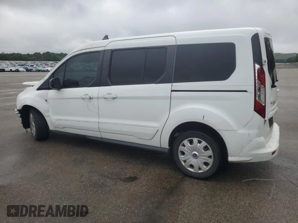 2019 Ford Transit Connect XLT with VIN NM0GS9F22K1427258, listed as a Copart auction lot 63234484 with 96,439 mi miles and Salvage title. Bid and sale history available at DreamBid. Image 2.