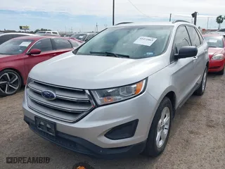 2015 Ford Edge SE with VIN 2FMTK3G94FBC11640, listed as a IAAI auction lot 41472865 with 105,871 mi miles. Bid and sale history available at carsss.com. Image 2.