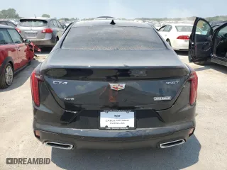 2024 Cadillac CT4 Luxury with VIN 1G6DK5RK5R0131924, listed as a Copart auction lot 62396134 with 394 mi miles and Salvage Title. Bid and sale history available at carsss.com. Image 6.