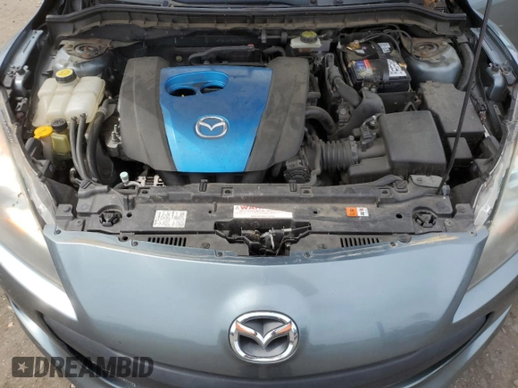 2013 Mazda 3 i Sport with VIN JM1BL1UP2D1790477, listed as a Copart auction lot 57249185 with 104,480 mi miles and Clean title. Bid and sale history available at DreamBid. Image 11.