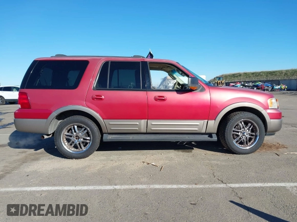 2003 Ford Expedition Eddie Bauer with VIN 1FMPU18L13LB22470, listed as a IAAI auction lot 41532763 with 261,942 mi miles. Bid and sale history available at carsss.com. Image 13.