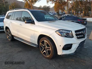 2018 Mercedes-Benz GLS 550 z VIN 4JGDF7DE2JB097282, wystawiony jako IAAI lot #41060046 z przebiegiem 71 317 mil mil oraz . Historia ofert i sprzedaży dostępna na DreamBid. Obrazek 1.