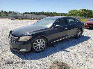 2008 Lexus LS 460 L with VIN JTHGL46F585031637, listed as a Copart auction lot 52797845 with 275,741 mi miles and Salvage title. Bid and sale history available at DreamBid. Image 1.