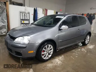 2007 Volkswagen Rabbit with VIN WVWBR71K37W131664, listed as a Copart auction lot 44399805 with 153,387 mi miles and Salvage Title. Bid and sale history available at carsss.com. Image 1.