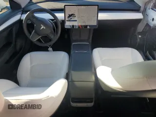2022 Tesla Model 3 Long Range with VIN 5YJ3E1EB1NF120607, listed as a Copart auction lot 46216825 with 22,850 mi miles and Non Repairable. Bid and sale history available at carsss.com. Image 8.