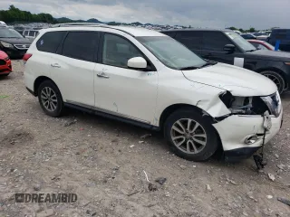 2015 Nissan Pathfinder S z VIN 5N1AR2MM3FC628561, wystawiony jako Copart lot #55579685 z przebiegiem 259 146 mil mil oraz Czysty tytuł • Clean title. Historia ofert i sprzedaży dostępna na DreamBid. Obrazek 4.