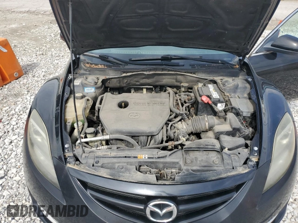 2009 Mazda 6 i Touring with VIN 1YVHP82A895M21705, listed as a Copart auction lot 57065245 with 224,444 mi miles and Salvage title. Bid and sale history available at DreamBid. Image 11.