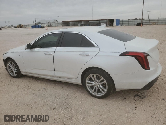 2021 Cadillac CT4 Luxury z VIN 1G6DK5RK3M0113026, wystawiony jako Copart lot #48896035 z przebiegiem 31 083 mil mil oraz Szkody całkowita. Historia ofert i sprzedaży dostępna na DreamBid. Obrazek 2.