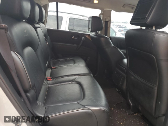 2011 Infiniti QX56 8-passenger with VIN JN8AZ2NC9B9301975, listed as a Copart auction lot 62284234 with 194,441 mi miles and Salvage Title. Bid and sale history available at carsss.com. Image 11.
