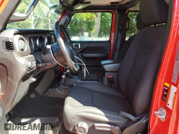 2020 Jeep Wrangler Unlimited Willys z VIN 1C4HJXDG1LW171325, wystawiony jako Copart lot #68717764 z przebiegiem 132 555 mil mil oraz Szkoda całkowita • Salvage title. Historia ofert i sprzedaży dostępna na DreamBid. Obrazek 7.