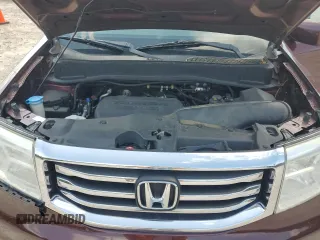 2013 Honda Pilot EX-L with VIN 5FNYF4H55DB006389, listed as a Copart auction lot 59683325 with 181,803 mi miles and Salvage title. Bid and sale history available at DreamBid. Image 12.