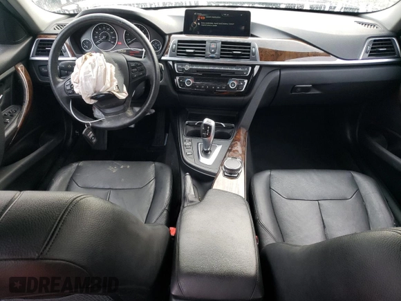 2016 BMW 3 Series 320i with VIN WBA8A9C57GK618858, listed as a Copart auction lot 45157415 with 124,347 mi miles and Salvage Title. Bid and sale history available at carsss.com. Image 8.