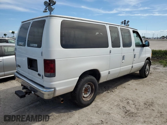 2005 Ford Econoline Passenger XL with VIN 1FBNE31L55HA98845, listed as a Copart auction lot 74541374 with Not Provided miles and Non Repairable. Bid and sale history available at carsss.com. Image 3.