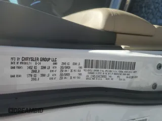 2014 Dodge Durango Citadel with VIN 1C4RDJEG0EC585921, listed as a Copart auction lot 58242625 with 192,904 mi miles and Salvage title. Bid and sale history available at DreamBid. Image 12.