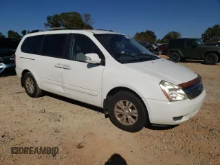 2011 Kia Sedona LX with VIN KNDMG4C76B6398313, listed as a Copart auction lot 77766494 with 244,988 mi miles and Salvage Title. Bid and sale history available at carsss.com. Image 4.