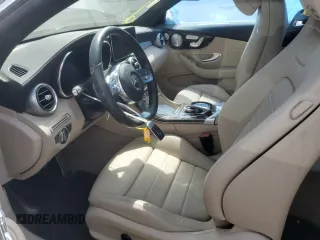 2023 Mercedes-Benz C 300 with VIN W1KWK8DB8PG129335, listed as a Copart auction lot 53168545 with Not Provided miles and Clean Title. Bid and sale history available at DreamBid. Image 7.