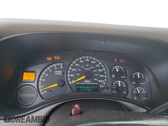 2000 GMC New Sierra 1500 SLE with VIN 1GTEC14T0YE377935, listed as a Copart auction lot 74091684 with 255,760 mi miles and Salvage Title. Bid and sale history available at carsss.com. Image 9.
