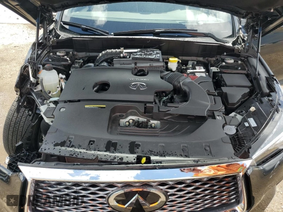 2023 Infiniti QX50 AUTOGRAPH with VIN 3PCAJ5DB9PF117842, listed as a Copart auction lot 65192054 with 1,000 mi miles and Non Repairable. Bid and sale history available at carsss.com. Image 12.