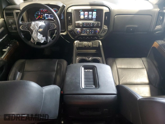 2017 Chevrolet Silverado 1500 LTZ with VIN 3GCUKSEC4HG354251, listed as a Copart auction lot 45991845 with 124,467 mi miles and Clean Title. Bid and sale history available at DreamBid. Image 8.