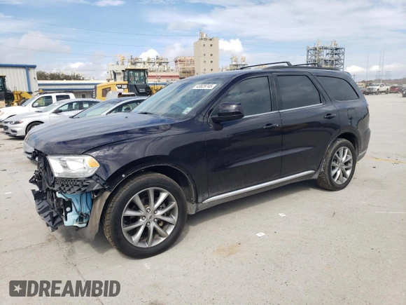 2019 Dodge Durango SXT Plus with VIN 1C4RDHAG6KC559513, listed as a Copart auction lot 43829745 with 61,230 mi miles and Salvage Title. Bid and sale history available at DreamBid. Image 1.