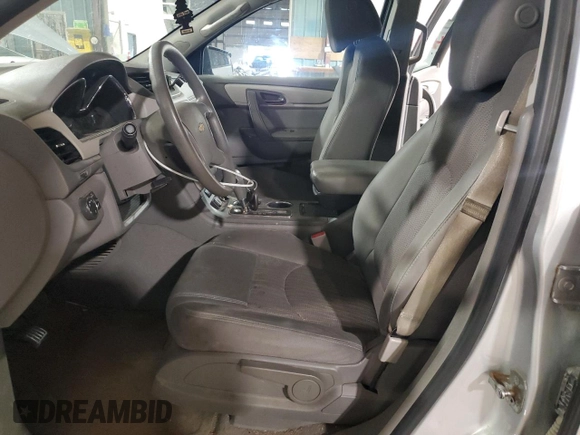 2017 Chevrolet Traverse LS with VIN 1GNKRFED4HJ165608, listed as a Copart auction lot 57944705 with 222,578 mi miles and Salvage title. Bid and sale history available at DreamBid. Image 7.