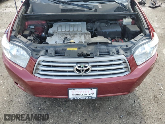 2010 Toyota Highlander with VIN 5TDBK3EH6AS008329, listed as a Copart auction lot 61506945 with 194,748 mi miles and Salvage title. Bid and sale history available at DreamBid. Image 12.