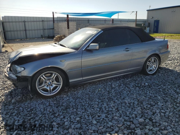 2005 BMW 3 Series 330Ci with VIN WBABW534X5PL51996, listed as a Copart auction lot 52525145 with 155,033 mi miles and Salvage Title. Bid and sale history available at carsss.com. Image 1.
