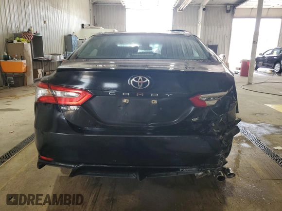 2018 Toyota Camry LE с VIN 4T1B11HK4JU153570, выставлен на аукционе Copart как лот 60234785 с пробегом 75 862 миль миль и Списание • Salvage title. История ставок и продаж доступна на DreamBid. Изображение 6.