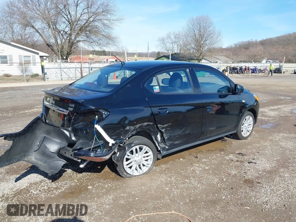 2024 Mitsubishi Mirage ES z VIN ML32FUFJXRHF07510, wystawiony jako IAAI lot #41626528 z przebiegiem 3 959 mil mil oraz . Historia ofert i sprzedaży dostępna na DreamBid. Obrazek 4.