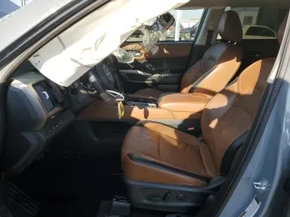 2023 Nissan Pathfinder Platinum with VIN 5N1DR3DG7PC200653, listed as a Copart auction lot 43285105 with 17,007 mi miles and Salvage title. Bid and sale history available at DreamBid. Image 7.