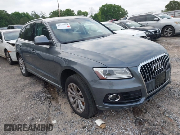 2013 Audi Q5 Premium Plus with VIN WA1LFAFP6DA029437, listed as a IAAI auction lot 42137954 with 135,769 mi miles. Bid and sale history available at carsss.com. Image 1.