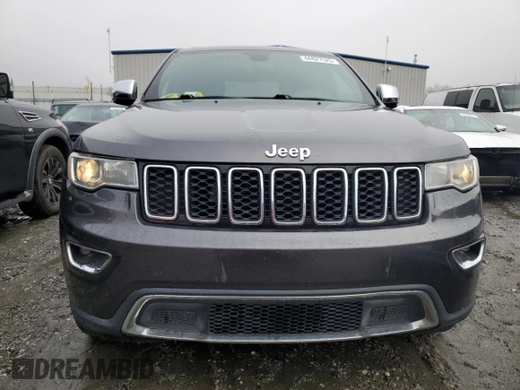 2018 Jeep Grand Cherokee Limited with VIN 1C4RJFBG6JC421979, listed as a Copart auction lot 44827525 with 135,596 mi miles and Salvage Title. Bid and sale history available at DreamBid. Image 5.