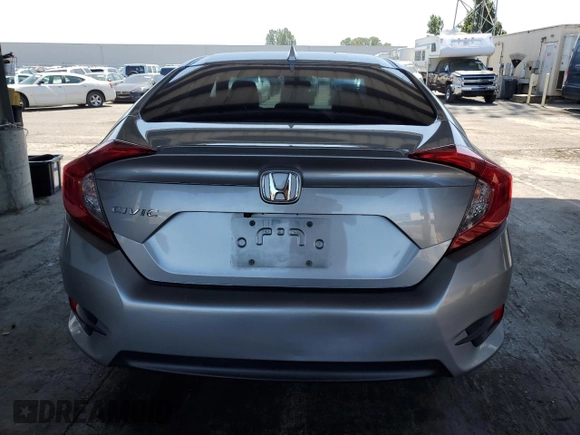 2016 Honda Civic EX-T with VIN 19XFC1F38GE222215, listed as a Copart auction lot 58805855 with 132,849 mi miles and Salvage title. Bid and sale history available at DreamBid. Image 6.