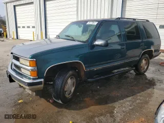 1997 Chevrolet Tahoe with VIN 1GNEK13R5VJ439655, listed as a Copart auction lot 45965785 with 285,109 mi miles and Clean Title. Bid and sale history available at carsss.com. Image 1.