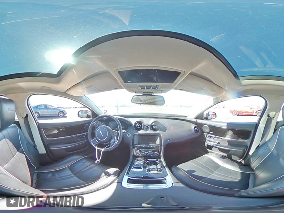 2017 Jaguar XJ with VIN SAJWA1C73H8W11256, listed as a Copart auction lot 49153633 with 12,199 mi miles. Bid and sale history available at carsss.com. Image 13.