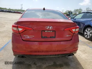2015 Hyundai Sonata Sport with VIN 5NPE34AF4FH049589, listed as a Copart auction lot 54832855 with Not provided miles and Salvage title. Bid and sale history available at DreamBid. Image 6.