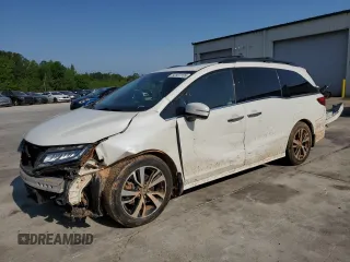 2019 Honda Odyssey Elite с VIN 5FNRL6H96KB049356, выставлен на аукционе Copart как лот 52507235 с пробегом 90 981 миль миль и Списание • Salvage title. История ставок и продаж доступна на DreamBid. Изображение 1.
