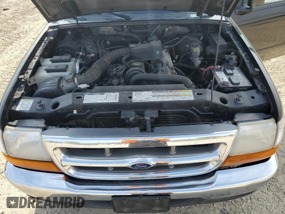 1999 Ford Ranger XL with VIN 1FTYR10C8XPC08279, listed as a Copart auction lot 55920455 with 109,157 mi miles and Clean Title. Bid and sale history available at DreamBid. Image 11.