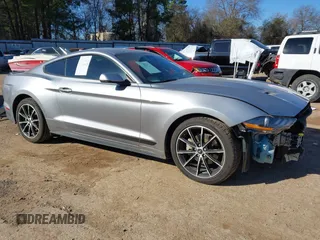 2022 Ford Mustang EcoBoost with VIN 1FA6P8TH6N5140060, listed as a IAAI auction lot 41265911 with 32,532 mi miles. Bid and sale history available at carsss.com. Image 1.