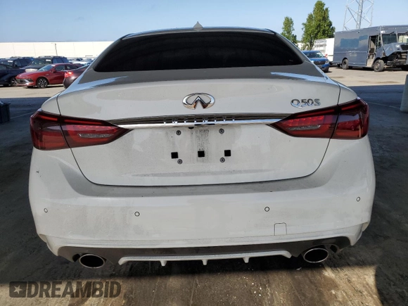 2020 Infiniti Q50 Sport z VIN JN1EV7AP0LM202316, wystawiony jako Copart lot #55100665 z przebiegiem 63 174 mil mil oraz Szkoda całkowita • Salvage title. Historia ofert i sprzedaży dostępna na DreamBid. Obrazek 6.